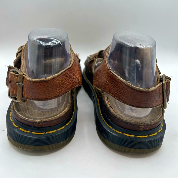 RARE Vintage Dr Martens Fisherman Sandals 90s  Brown Leather Chunky size 9 - Picture 11 of 15